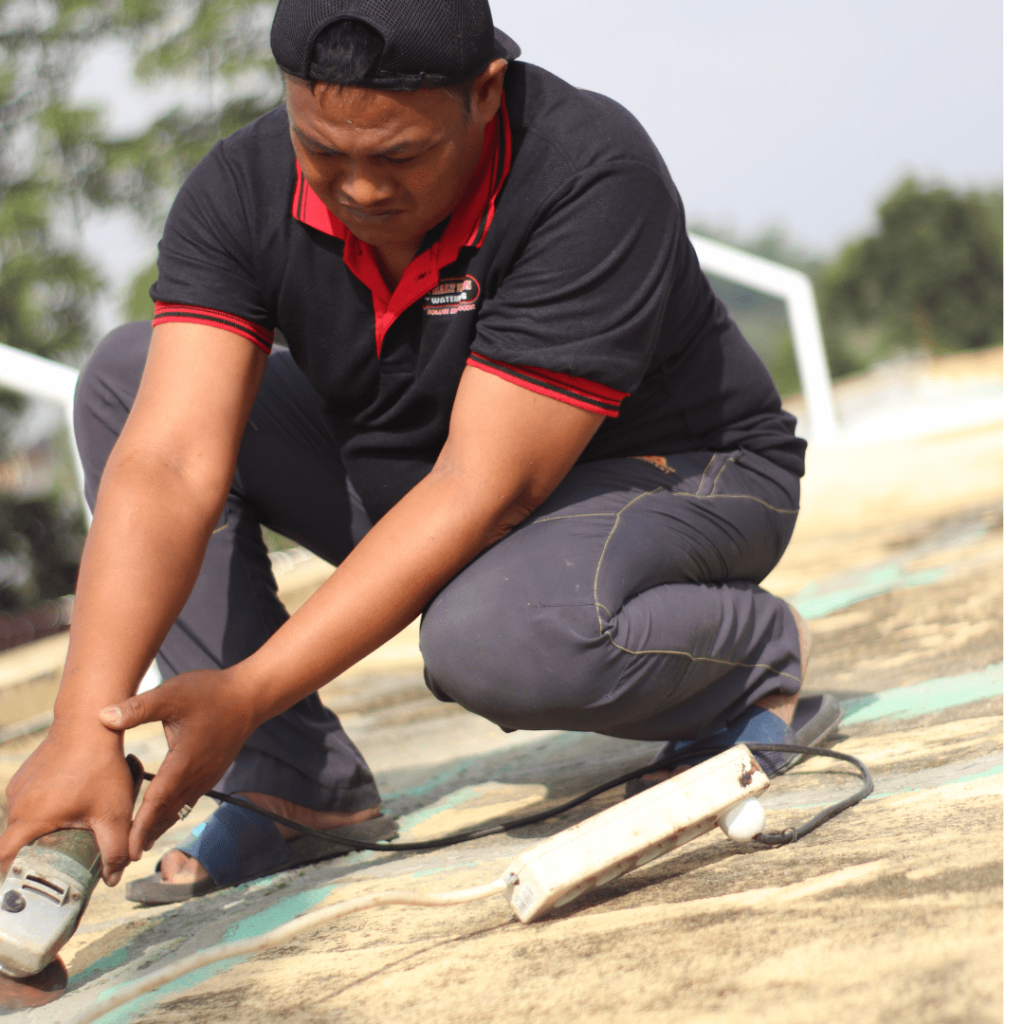 jasa waterproofing dak beton aspal cair