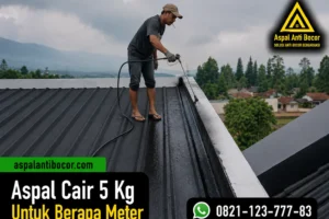Aspal Cair 5 Kg untuk Berapa Meter? Simak Perhitungannya