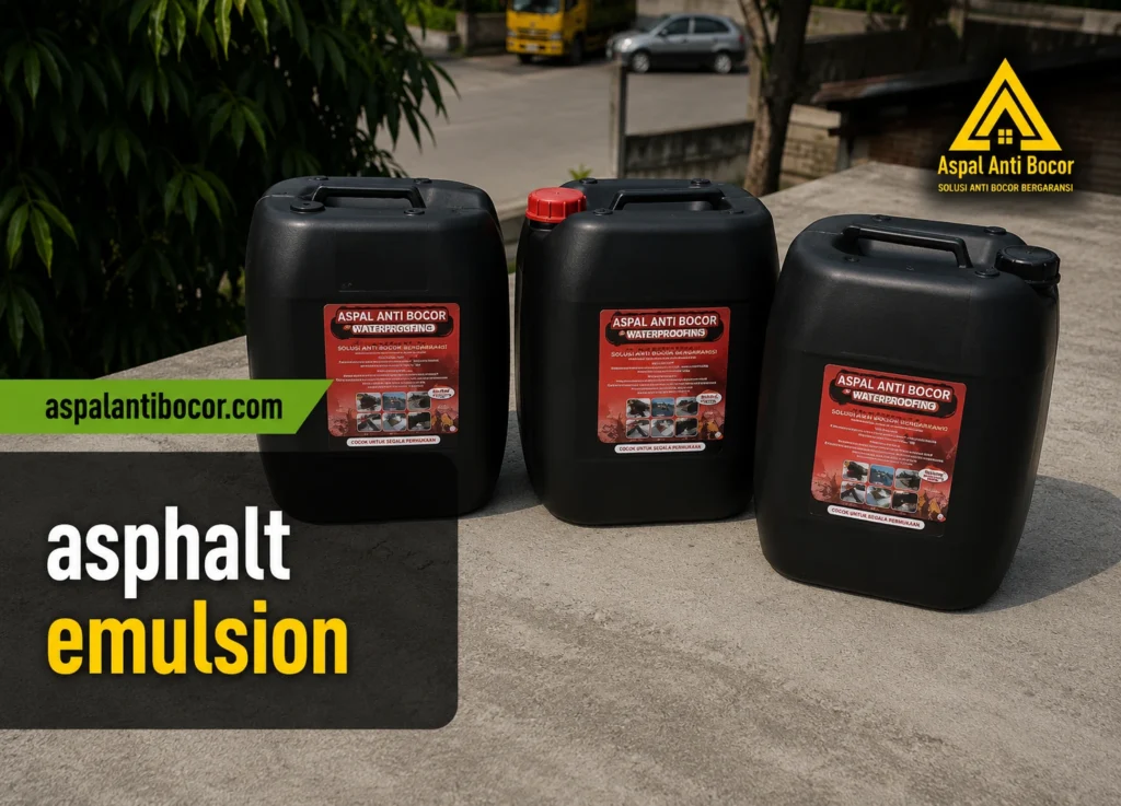 Aspal Anti Bocor - Asphalt Emulsion Cara Pakai, Manfaat & Tips Memilih