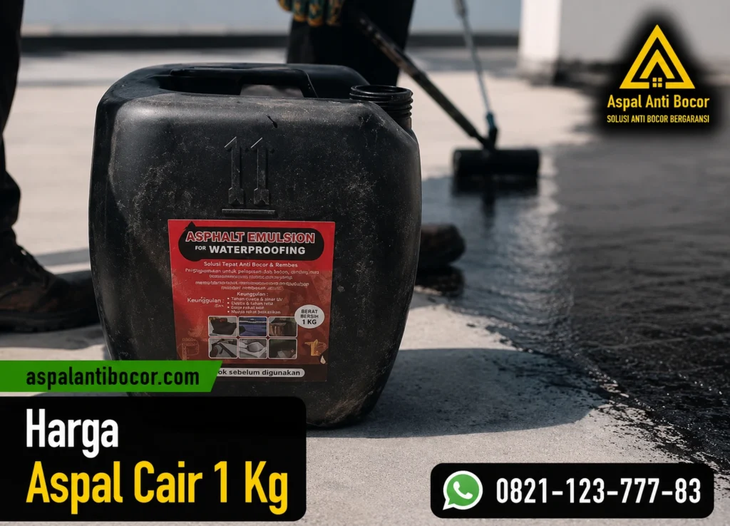 Aspal Anti Bocor - Harga Aspal Cair 1 Kg