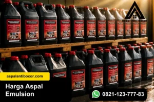 Harga Aspal Emulsion Terbaru 2026, Cek per Kg & Liter