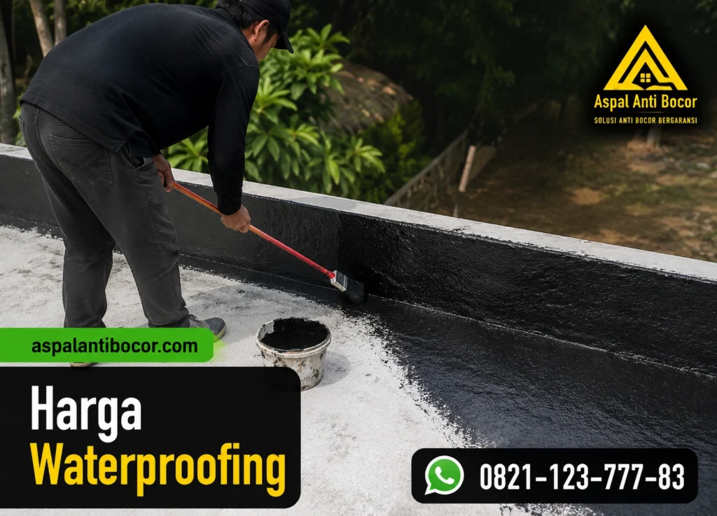 Aspal Anti Bocor - Harga Waterproofing
