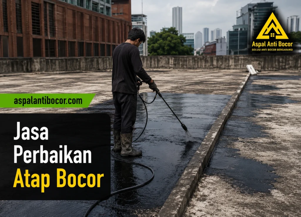 Aspal Anti Bocor - Jasa Perbaikan Atap Bocor