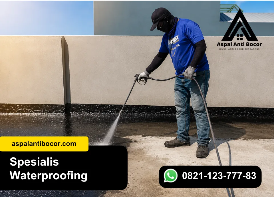 Aspal Anti Bocor - Spesialis Waterproofing