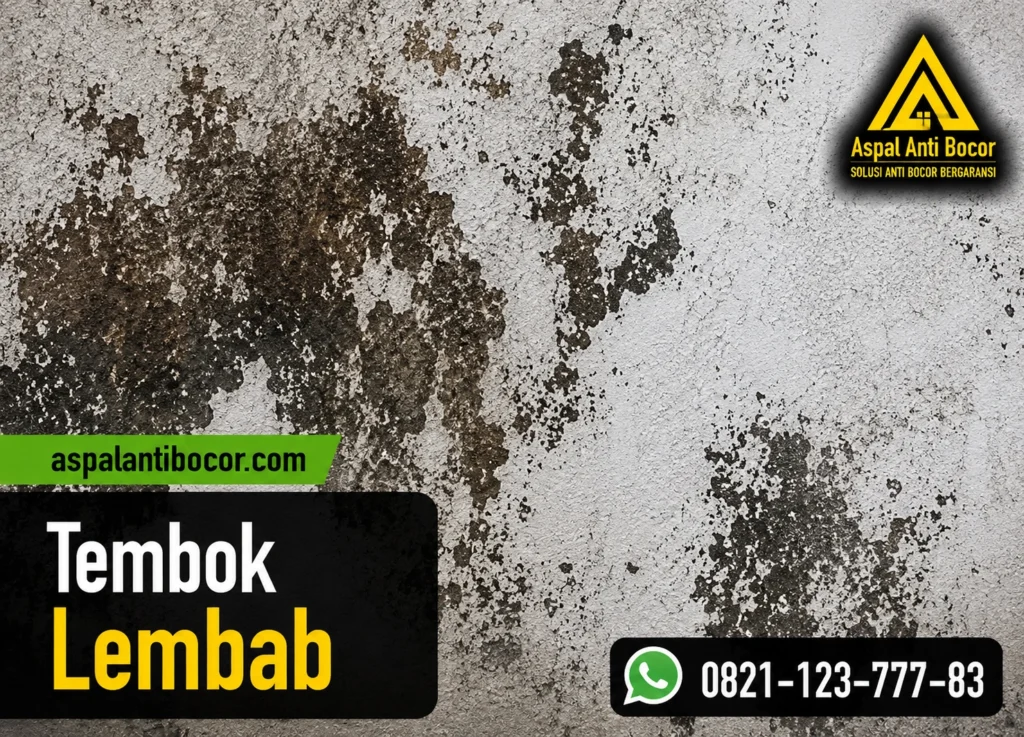 Aspal Anti Bocor - Tembok Lembab 7 Penyebab dan Cara Mengatasinya