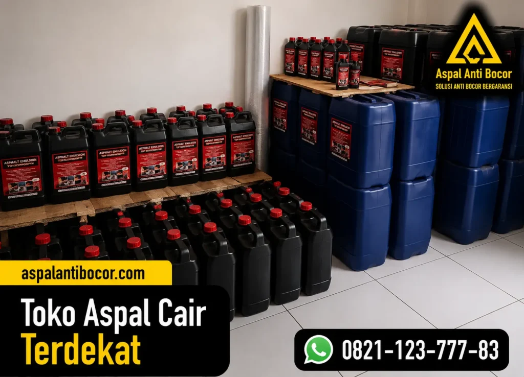 Aspal Anti Bocor - Toko Aspal Cair Terdekat