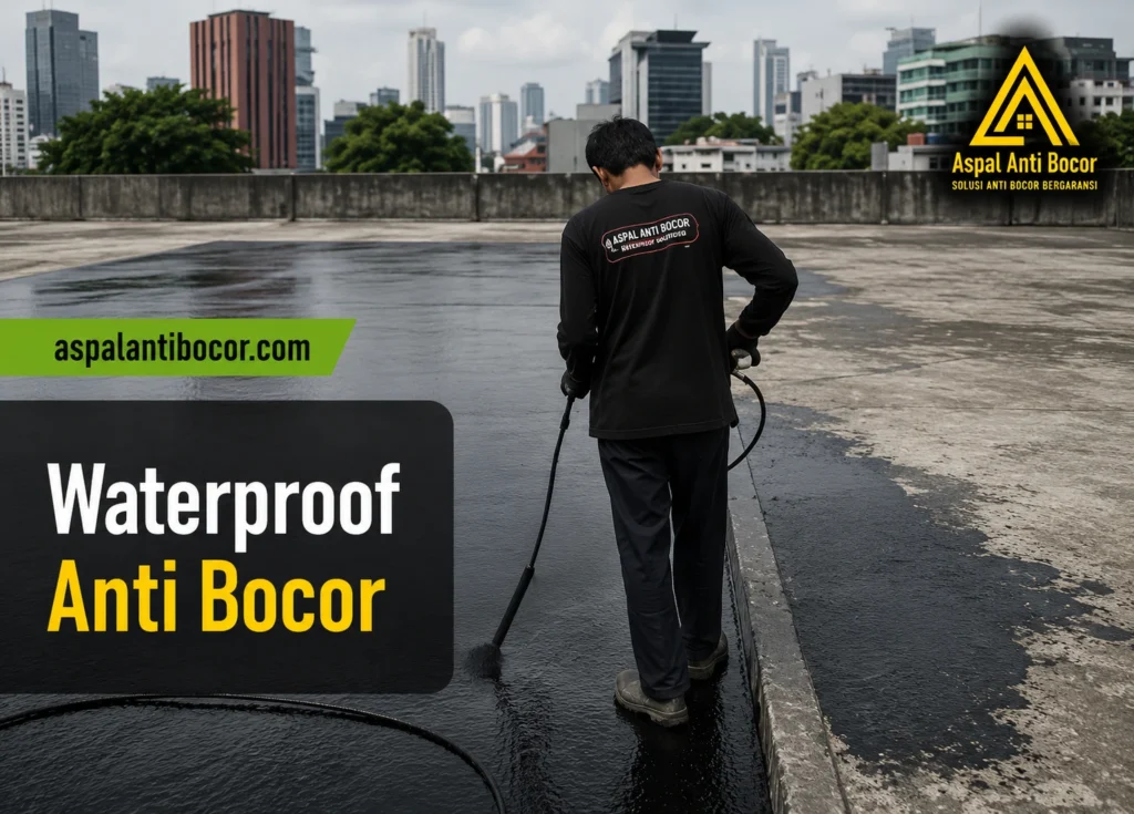 Aspal Anti Bocor - Waterproof Anti Bocor Solusi Ampuh agar Bangunan Bebas Bocor