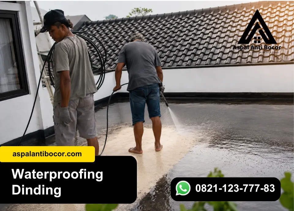 Aspal Anti Bocor - Waterproofing dinding