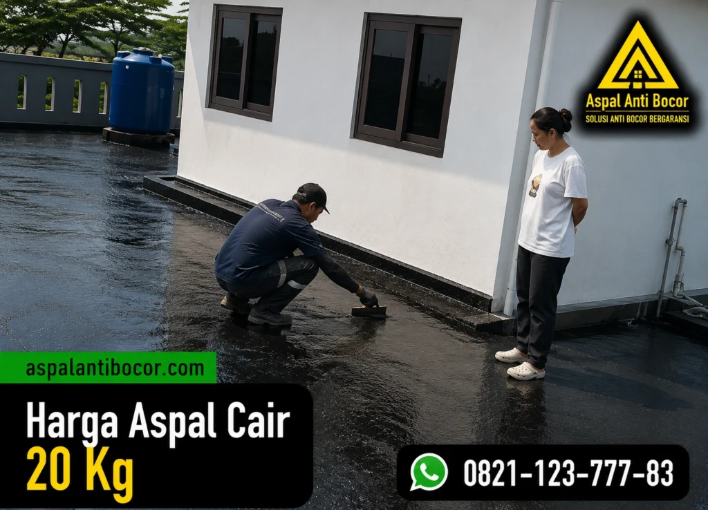 Aspal Anti Bocor - harga aspal cair 20 kg