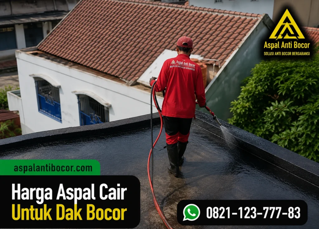 Aspal Anti Bocor - harga aspal cair untuk dak bocor