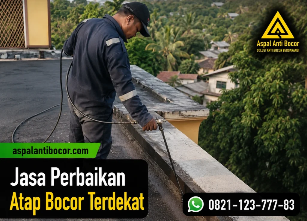 Aspal Anti Bocor - jasa perbaikan atap bocor terdekat