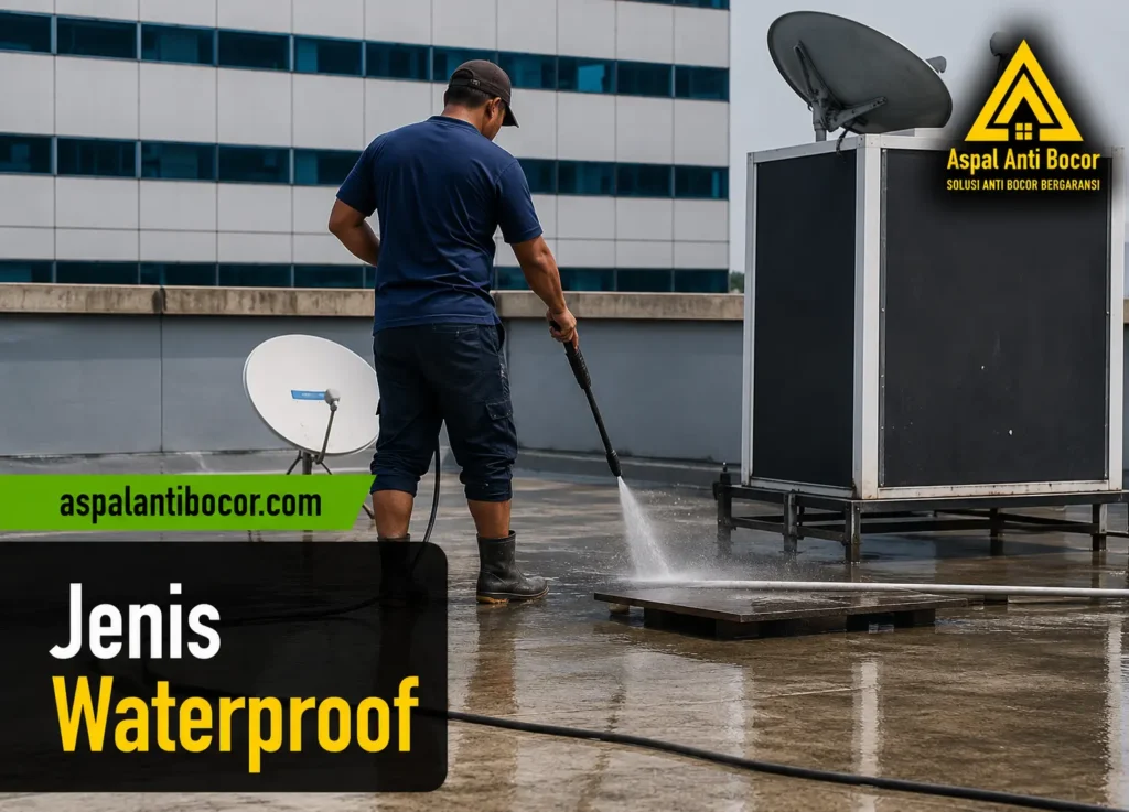 Aspal Anti Bocor - jenis waterproof