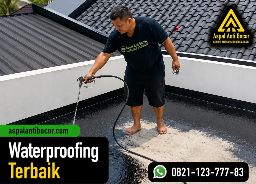 Aspal Anti Bocor - waterproofing terbaik