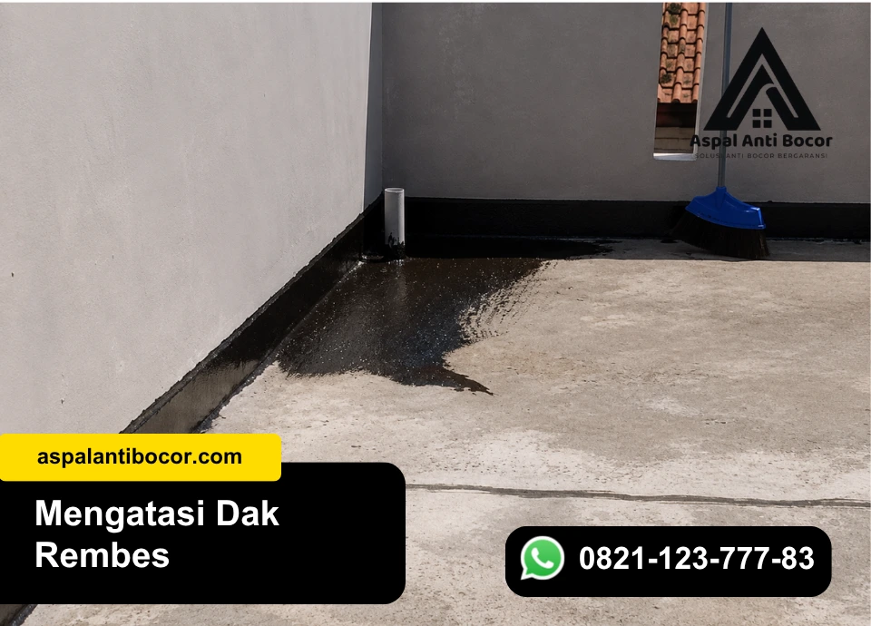 Aspal Anti Bocor - Mengatasi dak rembes