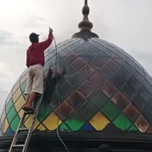 jasa waterproofing kubah mesjid